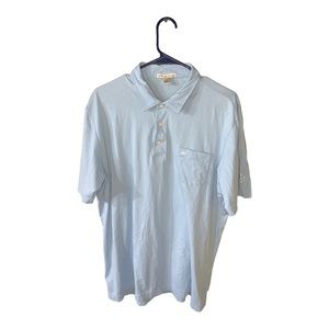 Peter Millar Light Blue Polo Shirt